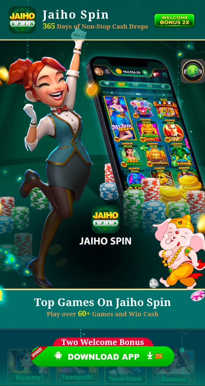 JAIHO SPIN YONO APK DOWNLOAD GET 100 - 500 BONUS FREE | JAI HO SPIN APK ||