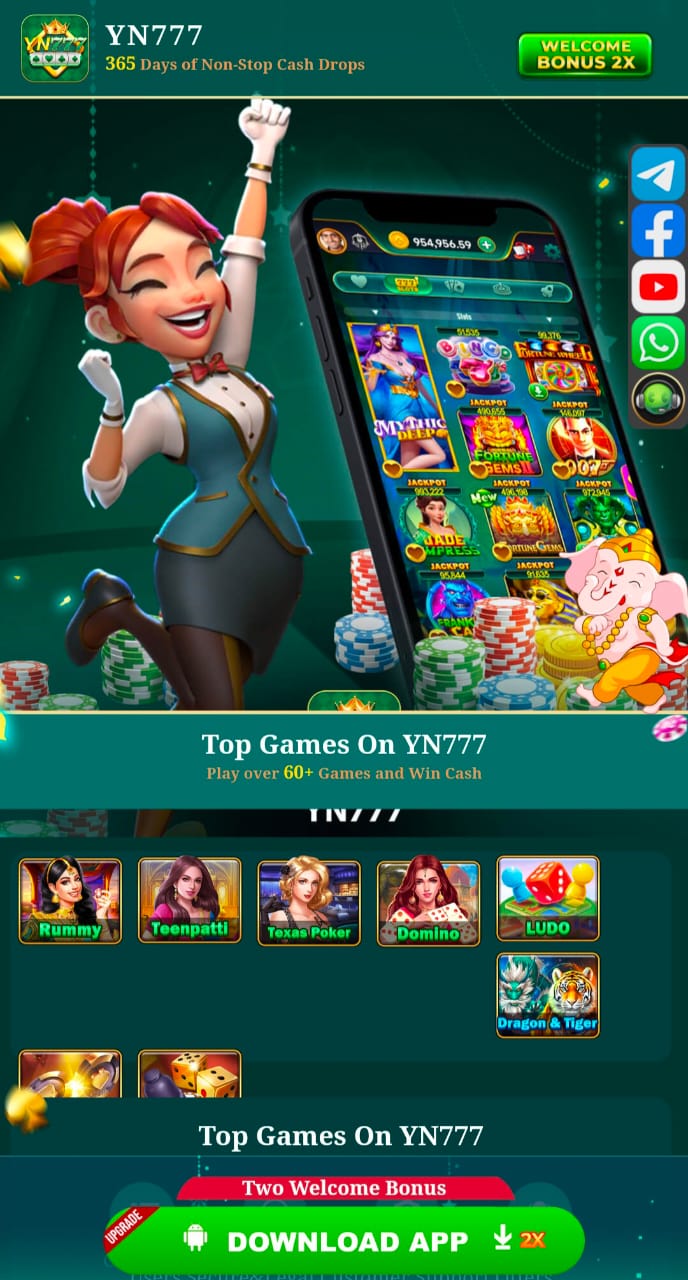 YN 777 APK DOWNLOAD GET 100 -500 BONUS FREE | YN 777 LETEST VERSION | YN 777