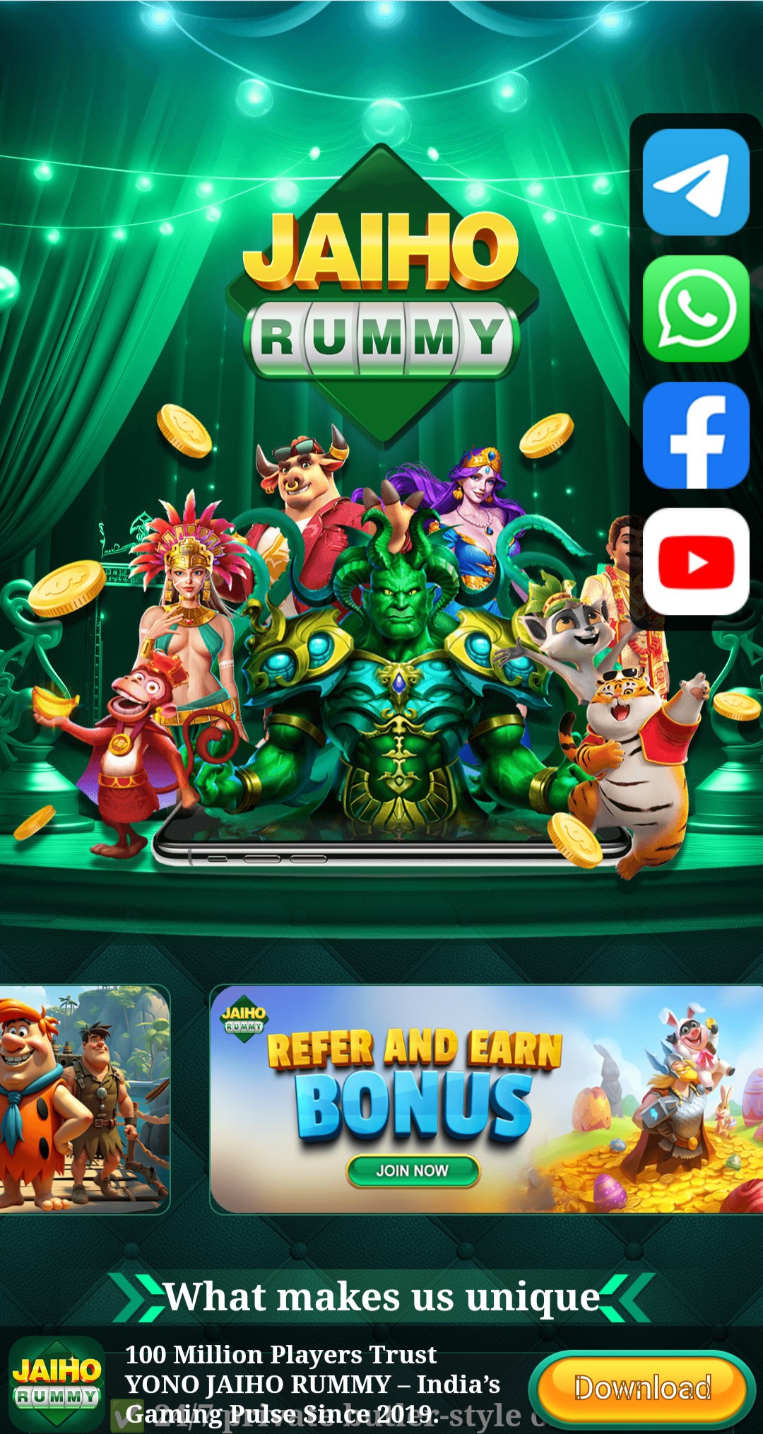 JAIHO RUMMY YONO APK DOWNLOAD GET 500 BONUS FREE | JAI HO RUMMY |